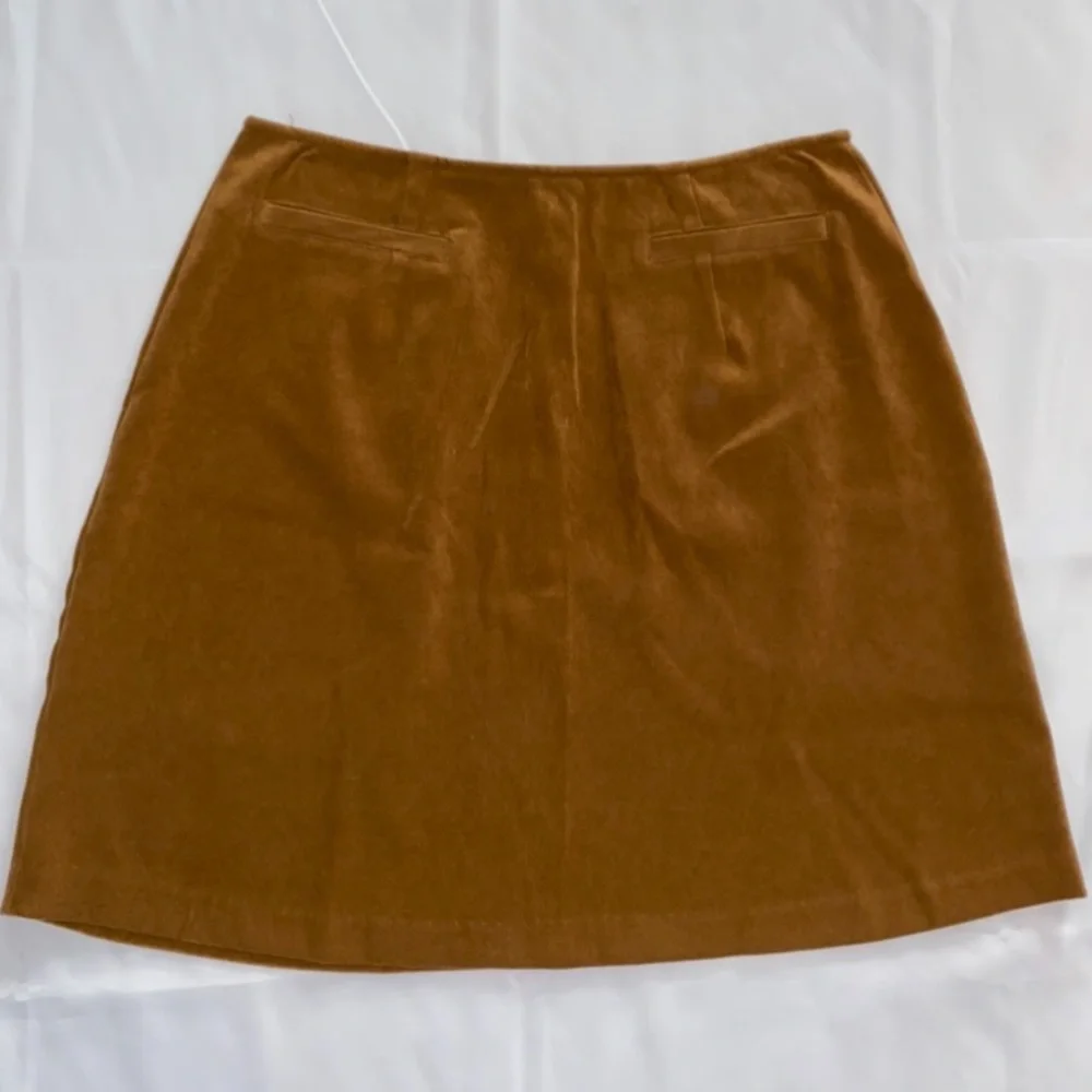 Vintage Express Faux Suede Skirt